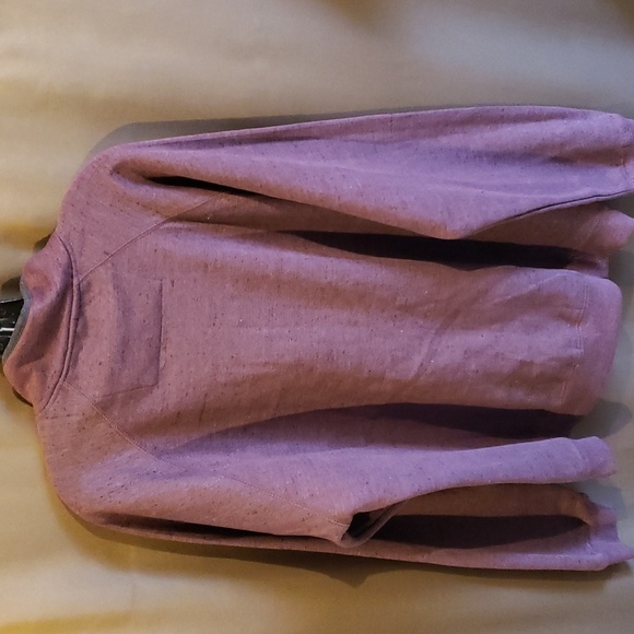 Chaps Purple Quarter Zip Fleece Sweatshirt Size 2XL - NWT - Picture 6 of 8